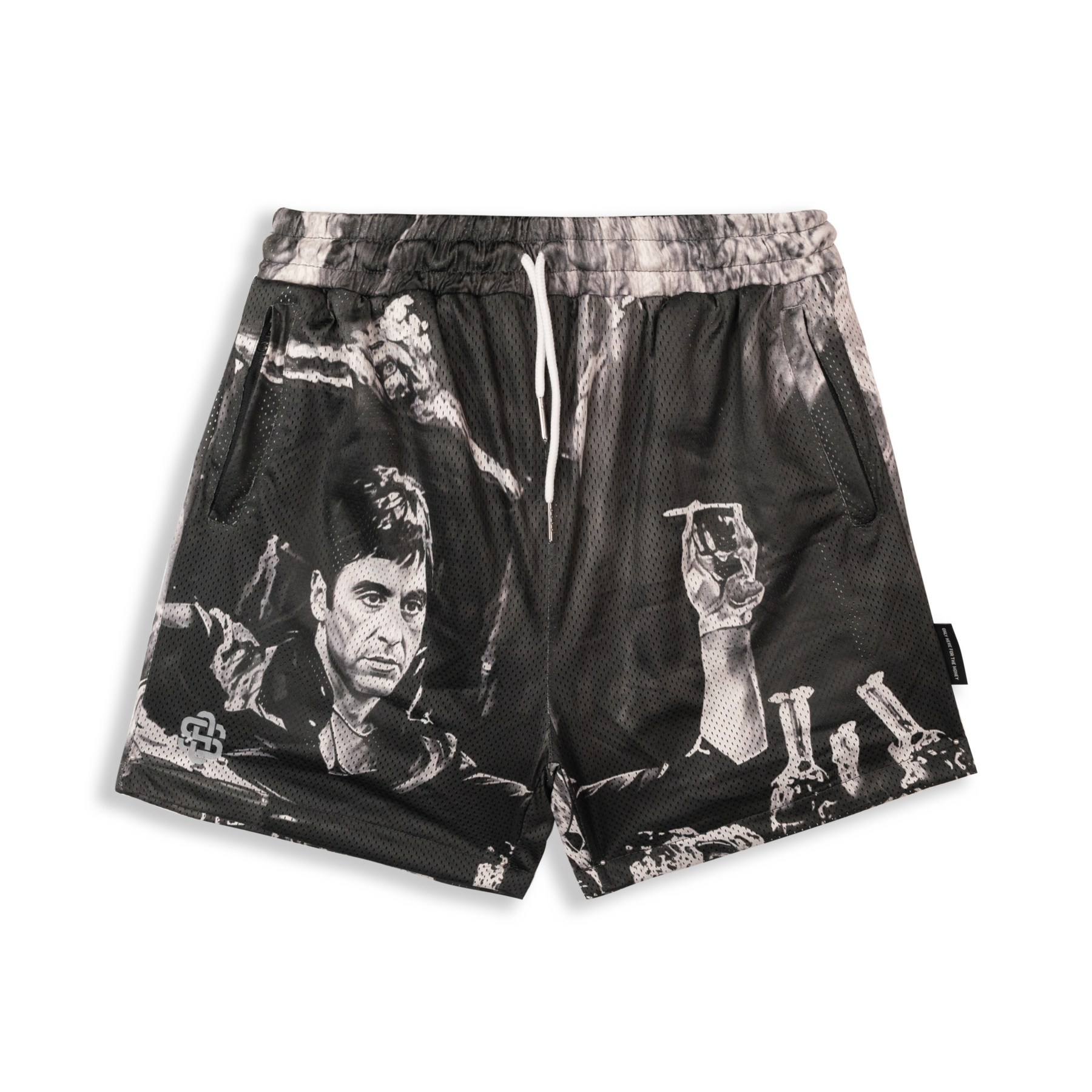 MAFIA MESH SHORT IN GREY
