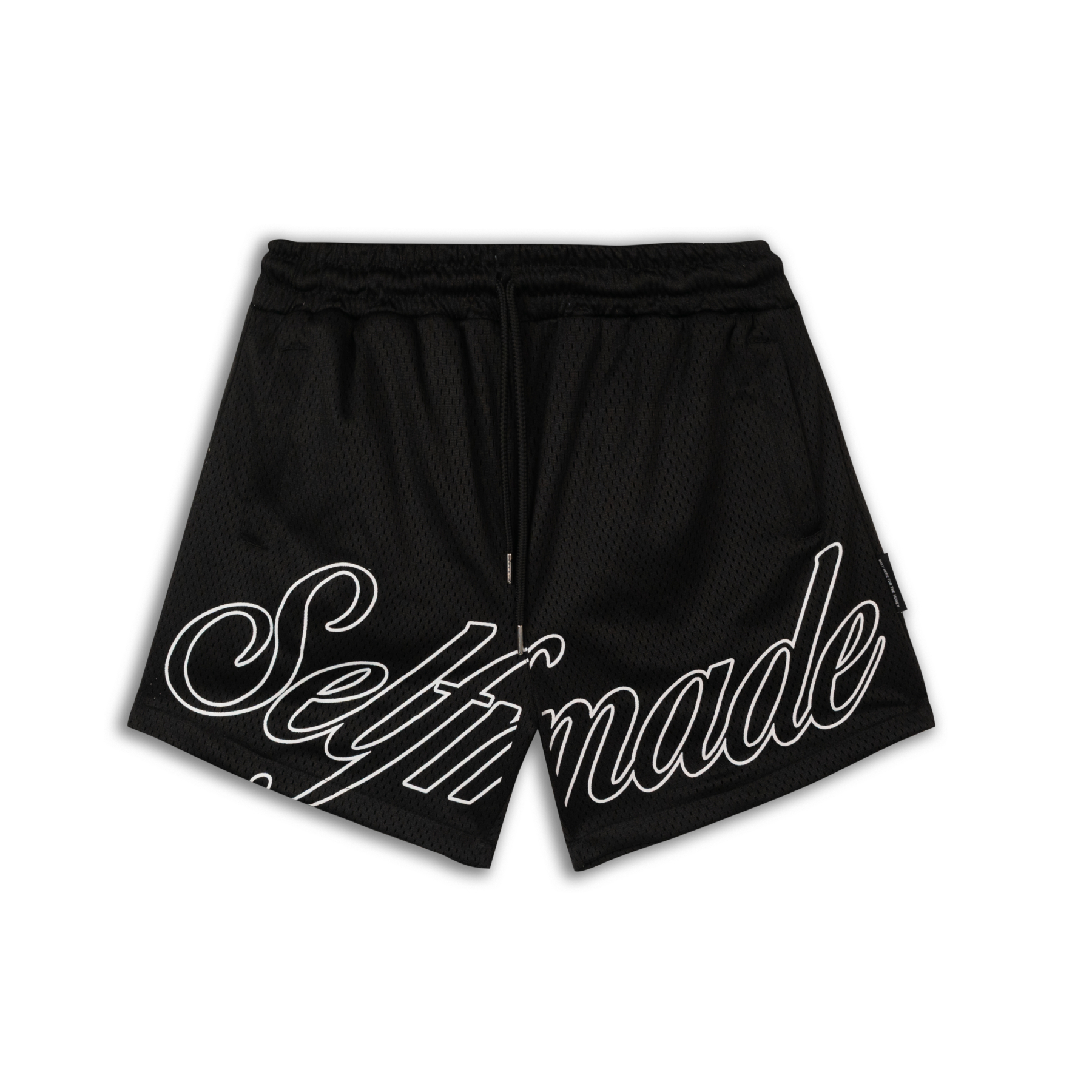 SELFMADE MESH SHORT IN BLACK