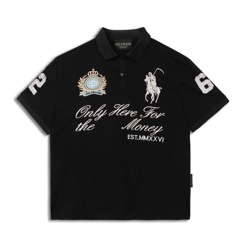 OHFTM POLO IN BLACK