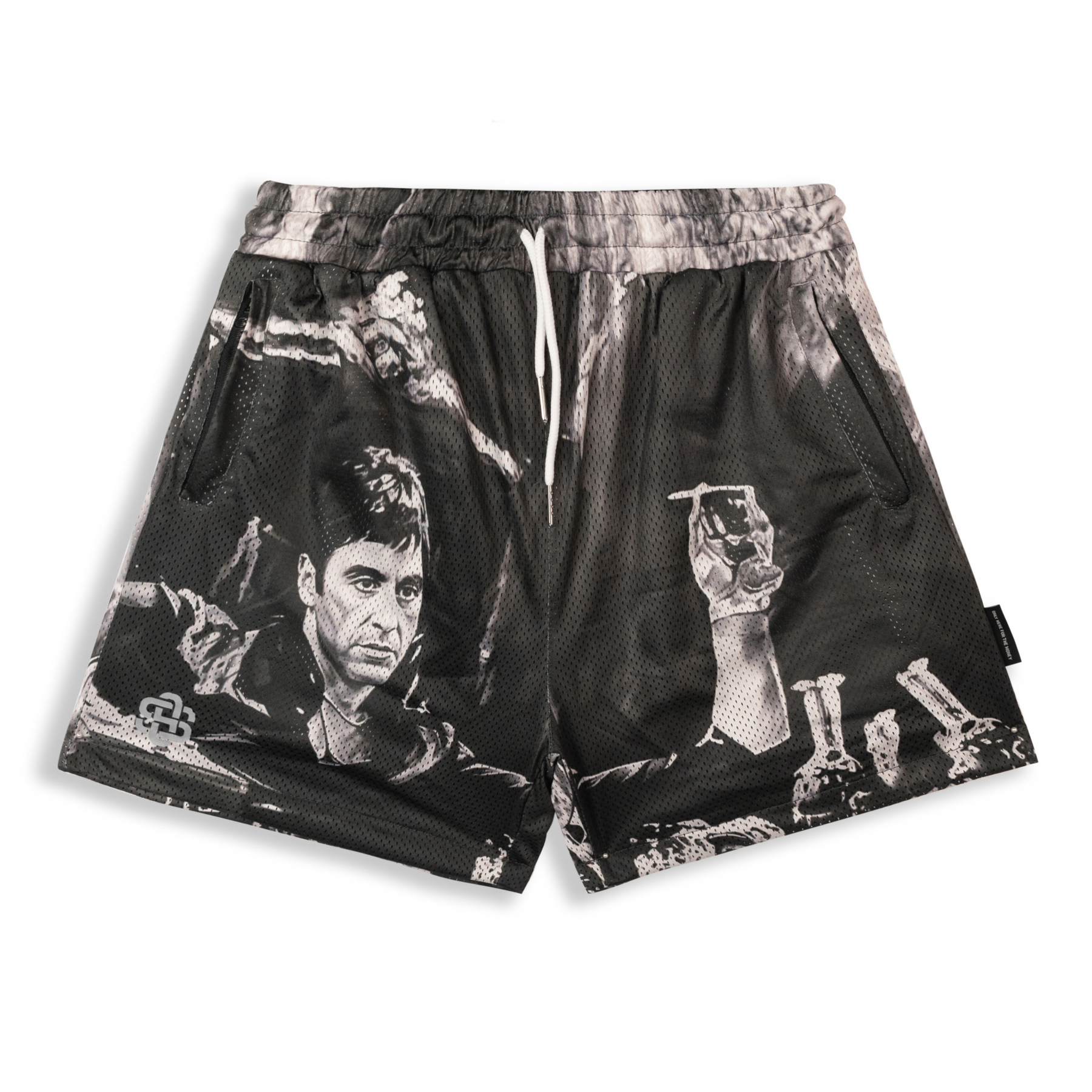 MAFIA MESH SHORT IN GREY