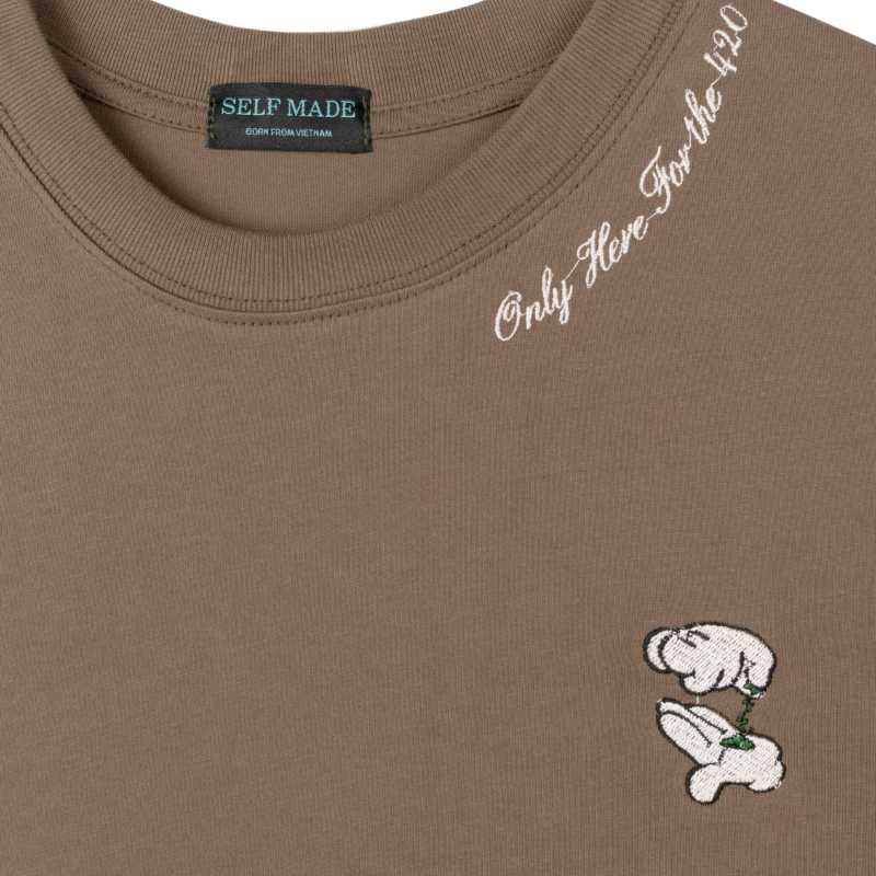 420 TEE IN BROWN